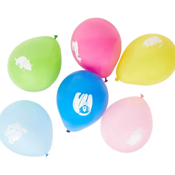 Merk Ballonnen Met Print Blauw,Groen,Meerkleurig,Rood Sale