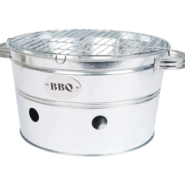 Big Jeff Barbecue-Teil Blauw,Zilver,Zwart Sale