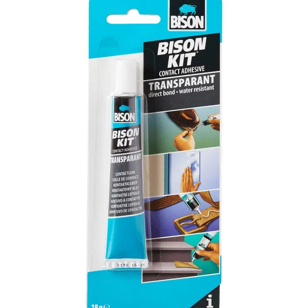 Bison Kit Contactlijm Transparant Hot