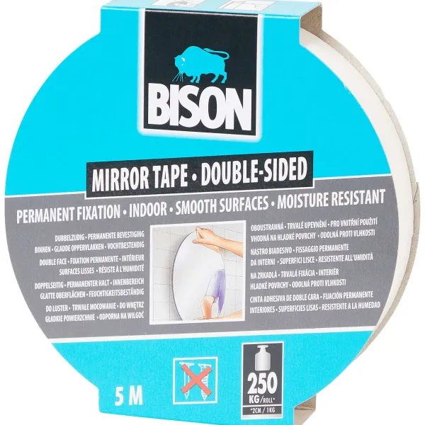 Bison Spiegeltape Wit Flash Sale