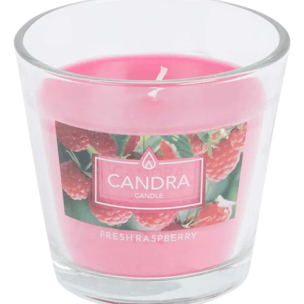 Candra Geurkaars In Glas Paars,Roze Outlet