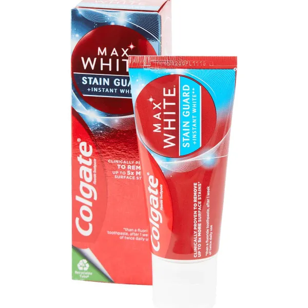 Colgate Tandpasta Max White Stain Guard Flash Sale