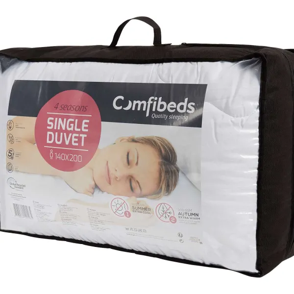 Comfibeds 4-Seizoenendekbed Wit Store