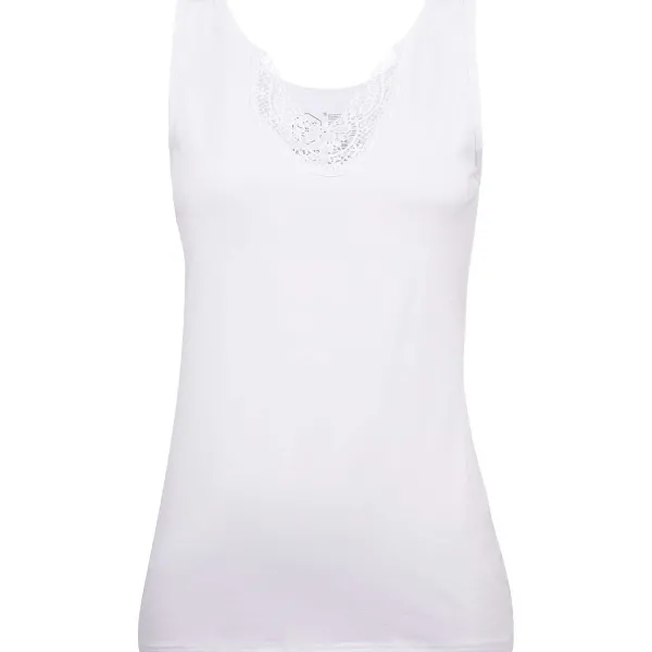 Dolce Bella Singlet Wit Flash Sale