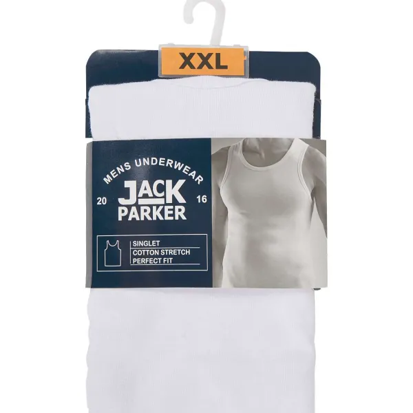 Jack Parker Singlet Wit Discount