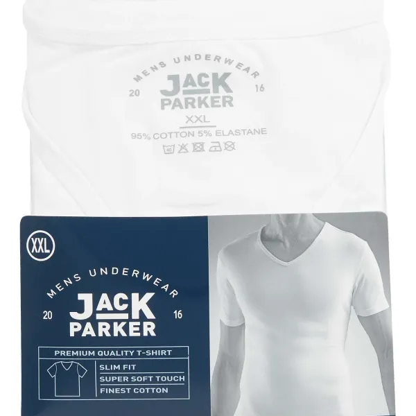 Jack Parker T-Shirt Wit New