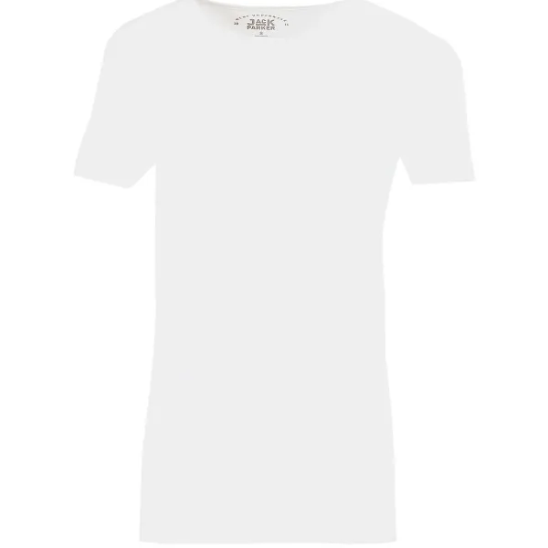 Jack Parker T-Shirt Wit Flash Sale