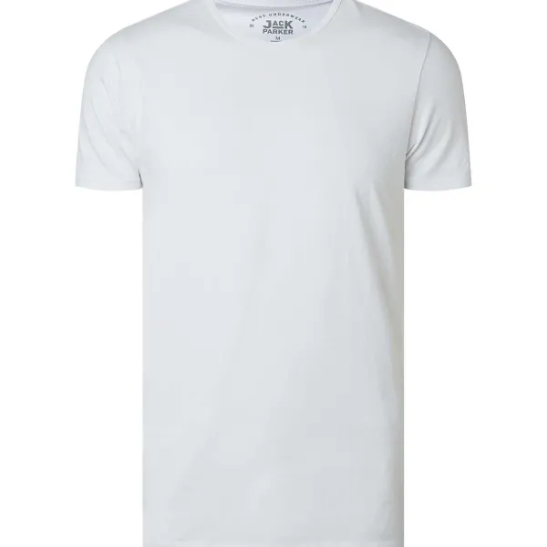 Jack Parker T-Shirt Wit Cheap