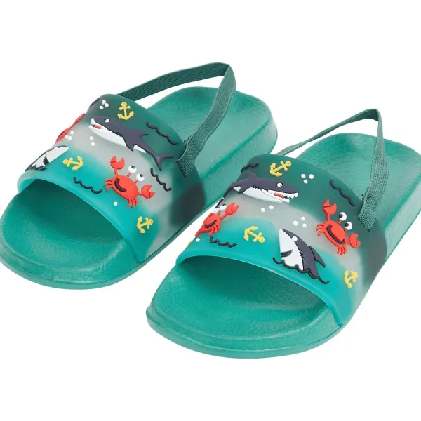 Merk Kinderbadslippers Blauw,Groen,Print,Roze Sale