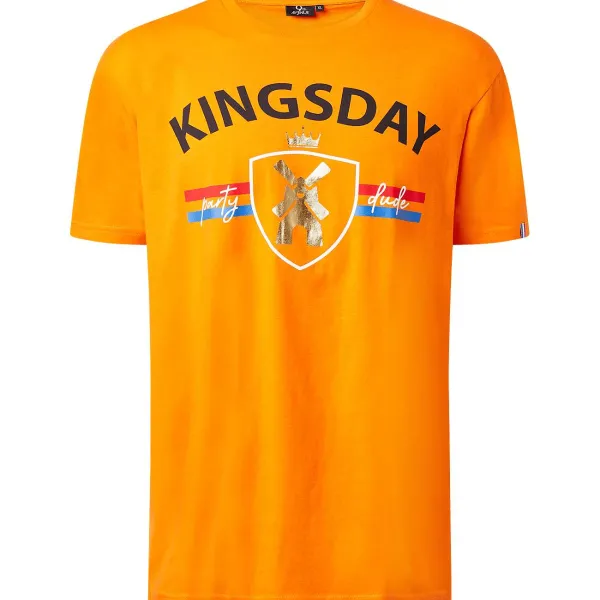 SuperTrash Koningsdag T-Shirt Oranje New