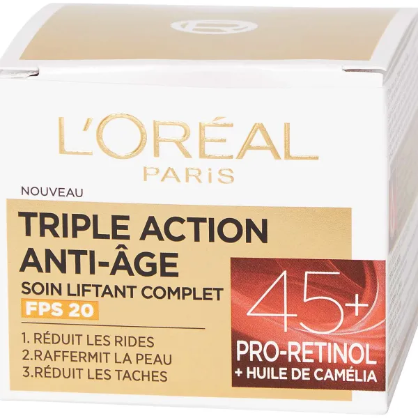 L'Oréal L'Or Al Triple Action Anti Age Dagcr Me 45+ Online