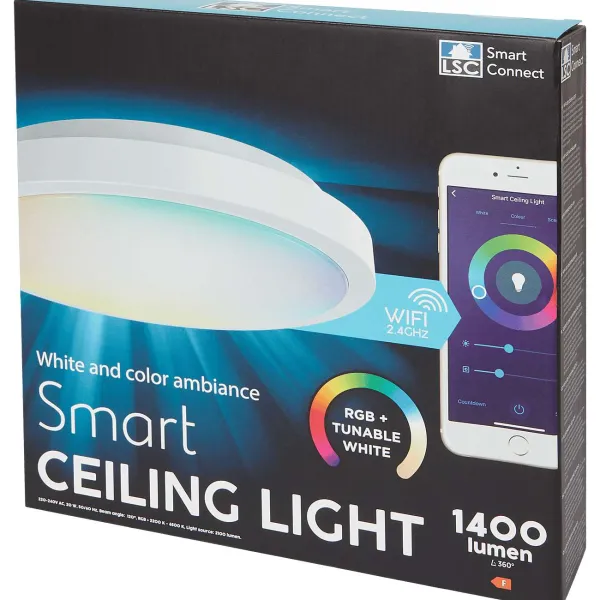 LSC Smart Connect Plafondlamp Wit Cheap