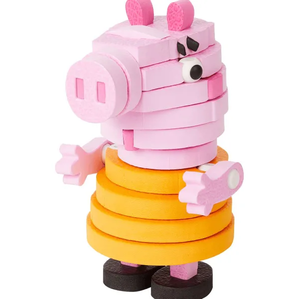 Peppa Pig 3D-Foampuzzel Meerkleurig Cheap