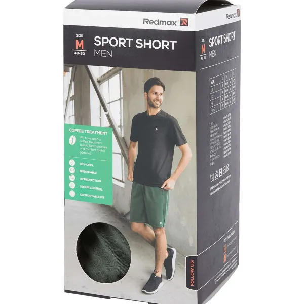 Boa Redmax Sportshort Groen,Zwart Best Sale