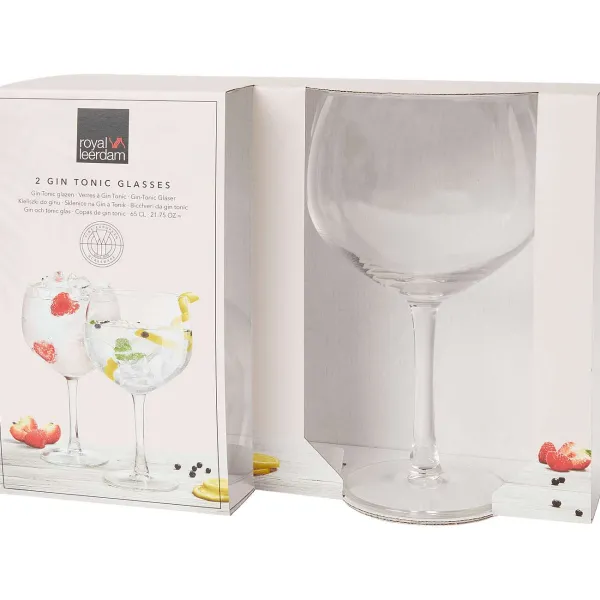 Royal Leerdam Gin Tonic Glazen Transparant Fashion