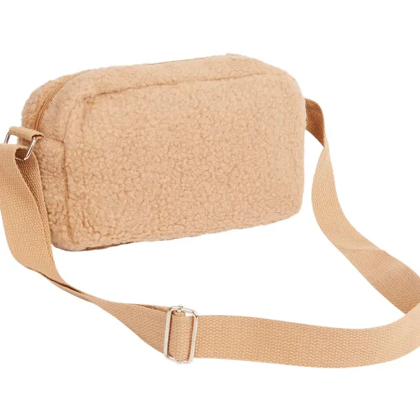 Spilbergen Schoudertas Teddy Beige,Wit,Zwart Best