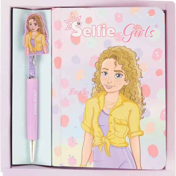 Office Essentials Selfie Girls Notitieboek Met Pen Best