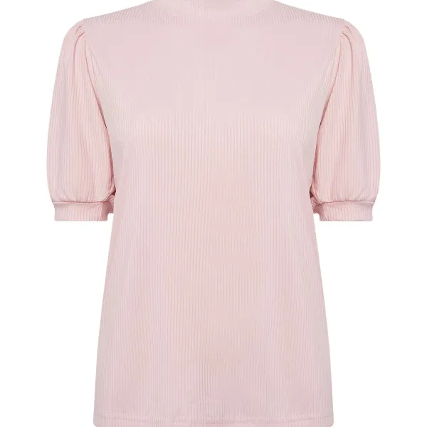 SuperTrash T-Shirt Print,Roze,Wit Sale