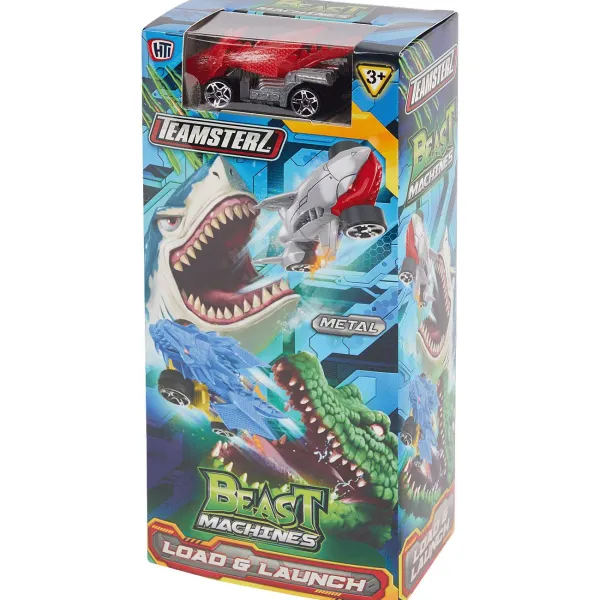 Mini Matters Teamsterz Beast Machines Load & Launch Blauw,Rood Best