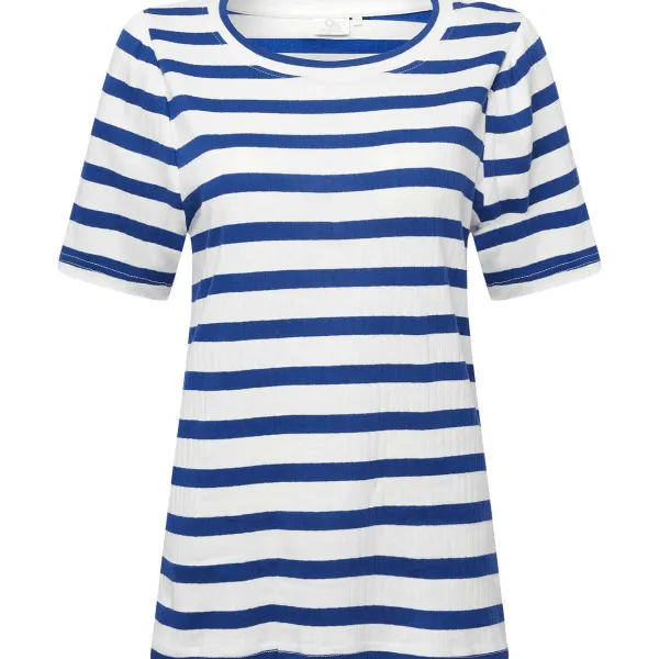 SuperTrash 9Th Avenue T-Shirt Blauw,Zwart Hot