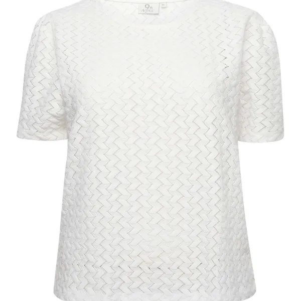 SuperTrash 9Th Avenue T-Shirt Roze,Wit,Zwart Sale