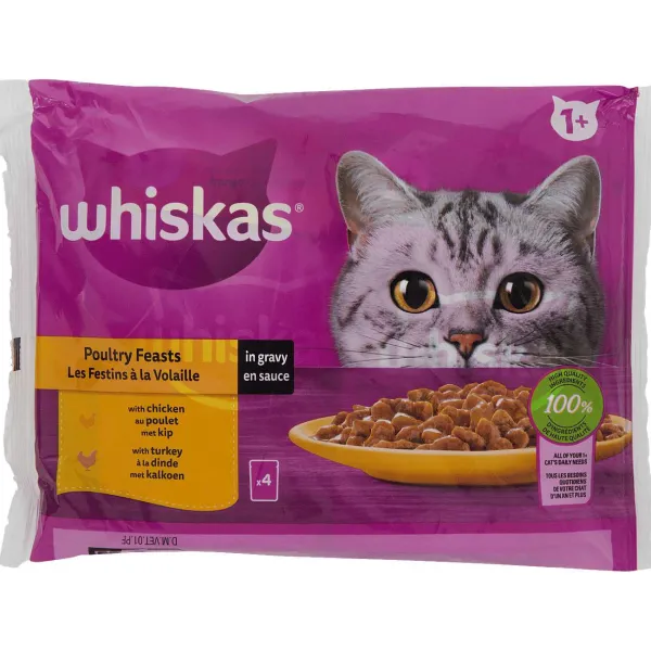 Whiskas Maaltijdzakjes Gevogelte Cheap